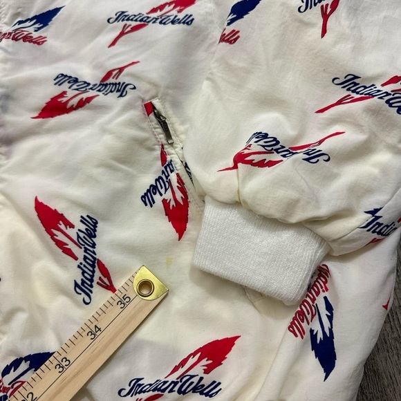 Vintage Indian Wells Bob Hope Chrysler Classic Golf Jacket AOP All Over Print - Picture 6 of 6